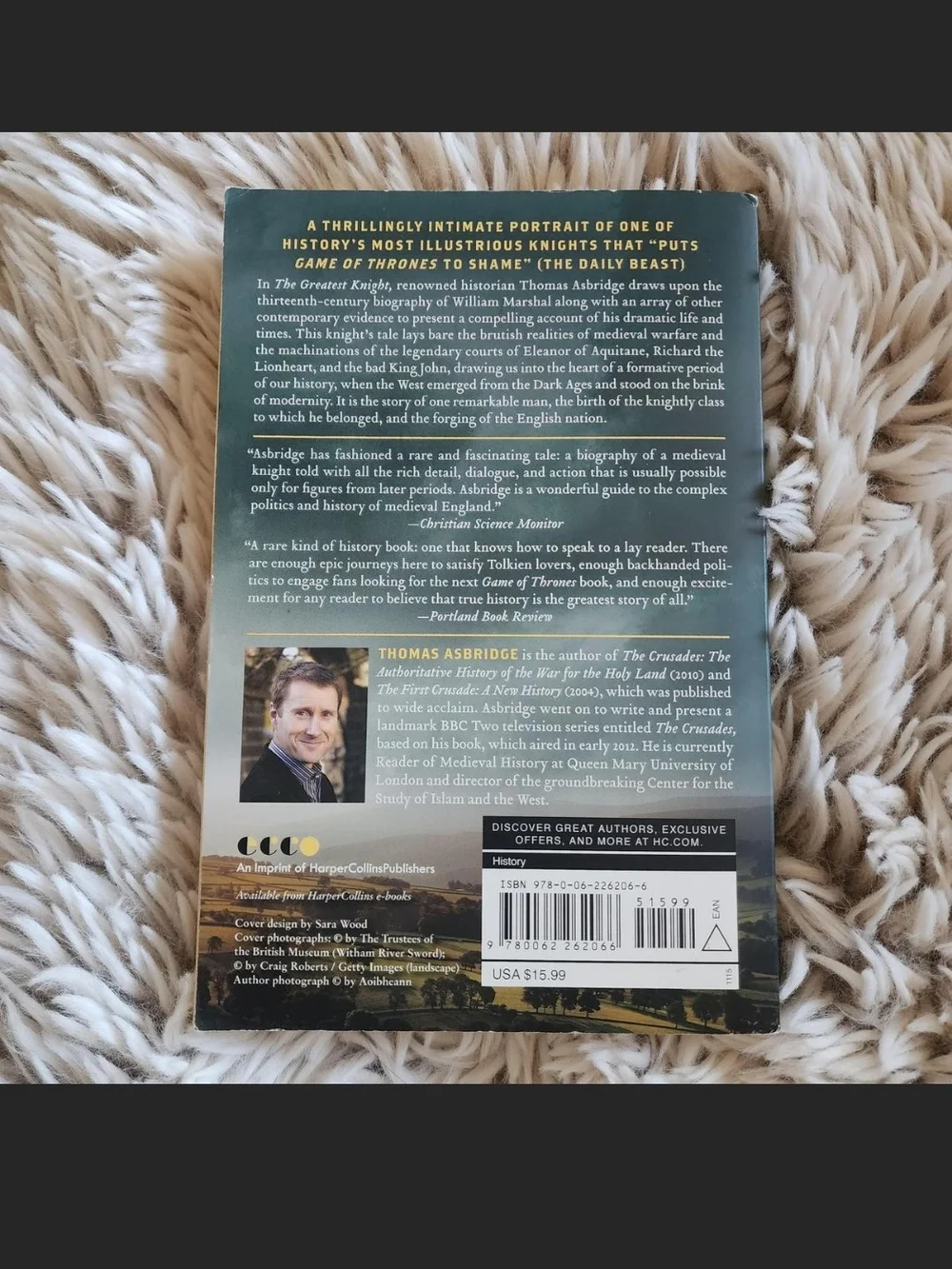 The Greatest Knight by Thomas Asbridge - Blue Cover Hardcover